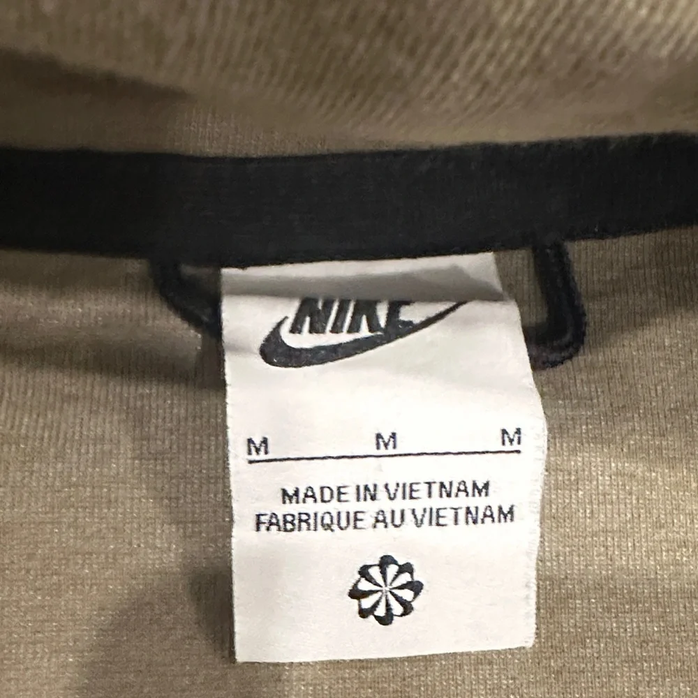 Nike Olive Green Quarter-Zip Sweatshirt